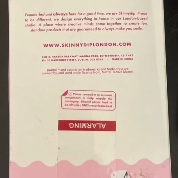 Skinny Dip IPhone 13/14 Barbie Case